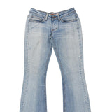 Only Jeans Flared Jeans - 28W UK 4 Blue Cotton