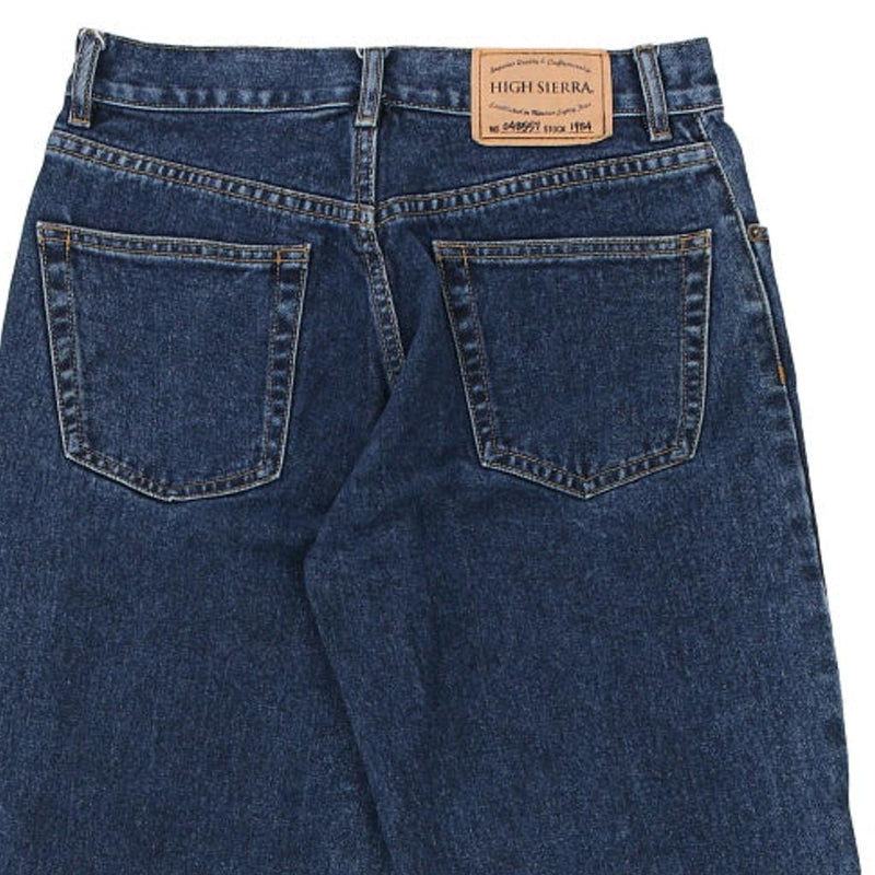 High Sierra Jeans - 30W UK 12 Navy Cotton