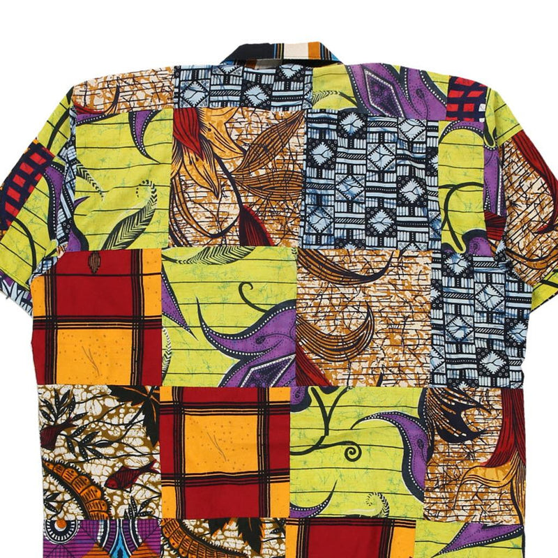 Vintage multicoloured Unbranded Patterned Shirt - mens x-large