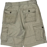 Unbranded Cargo Shorts - 34W 10L Beige Cotton