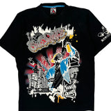 5Ive Jungle Graphic T-Shirt - 2XL Black Cotton
