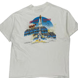 Nasa Hanes Graphic T-Shirt - 2XL White Cotton