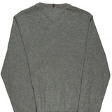 Tommy Hilfiger Jumper - Large Grey Cotton