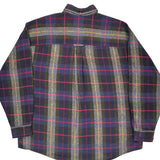 Gant Checked Flannel Shirt - Large Multicoloured Cotton