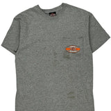 A.D. Farrow Co. Harley Davidson Graphic T-Shirt - Medium Grey Polyester Blend