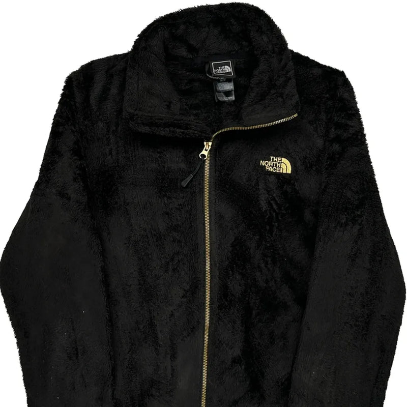 The North Face Fleece Jacket - Medium Black Polyester
