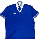 Diadora Football Shirt - XL Blue Polyester