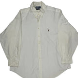 Ralph Lauren Shirt - 2XL White Cotton