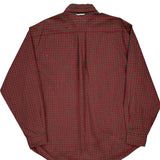 Tommy Hilfiger Checked Shirt - Large Green Cotton