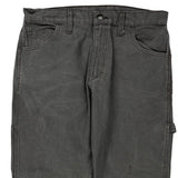 Dickies Carpenter Trousers - 33W 31L Grey Cotton