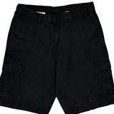 Dickies Cargo Shorts - 38W 10L Black Cotton