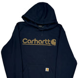 Carhartt Hoodie - Medium Navy Cotton