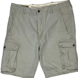 Levis Cargo Shorts - 34W 11L Grey Cotton