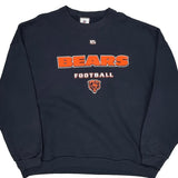 Bears Nfl Sweatshirt - 2XL Navy Cotton