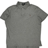 Polo By Ralph Lauren Polo Shirt - 2XL Grey Cotton