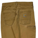 Carhartt Carpenter Trousers - 28W 30L Brown Cotton