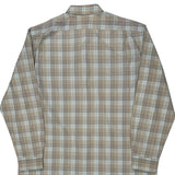 Lacoste Checked Shirt - XL Blue Cotton