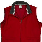 Age 11-12 Nike Gilet - Medium Red Polyester