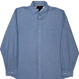 Tommy Hilfiger Shirt - Large Blue Cotton