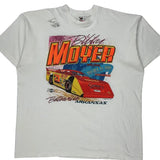 Racing Fruit Of The Loom Graphic T-Shirt - 3XL White Cotton