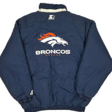 Denver Broncos Starter Nfl Puffer - XL Orange Polyester