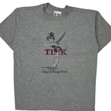 Disney Cartoon T-Shirt - Small Grey Cotton