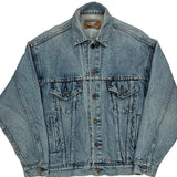 Levis Denim Jacket - Large Blue Denim