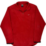 Nike Fleece - Medium Red Polyester