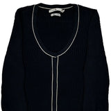 Tommy Hilfiger Jumper - Large Navy Cotton