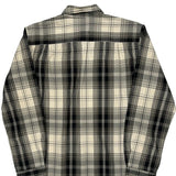 Carhartt Checked Flannel Shirt - Medium Black & White Cotton