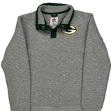 Green Bay Packers Nfl Sweatshirt - Medium Grey Cotton Blend