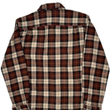 Carhartt Checked Flannel Shirt - Medium Black Cotton