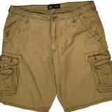 Lee Cargo Shorts - 34W 10L Khaki Cotton