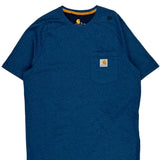 Carhartt T-Shirt - Medium Blue Cotton