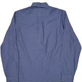 Ralph Lauren Checked Shirt - Large Blue Cotton