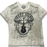 Guitar Company Hard Rock Cafe Graphic T-Shirt - Large Black Cotton