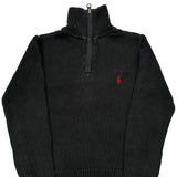 Age 8-9 Polo By Ralph Lauren Top - Small Black Cotton