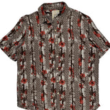 Tasso Elba Floral Hawaiian Shirt - XL Multicoloured Silk Blend