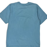 Nike T-Shirt - Large Blue Cotton