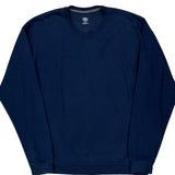 Athletic Works Sweatshirt - Large Navy Cotton