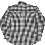 Levis Checked Flannel Shirt - XL Blue Cotton