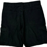 Wrangler Cargo Shorts - 38W 8L Black Cotton