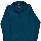 The North Face Fleece - Small Blue Polyester