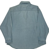 Wrangler Denim Shirt - XL Light Wash Cotton