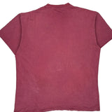 Up North Oneita Single Stitch T-Shirt - XL Red Cotton