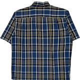 Carhartt Checked Short Sleeve Shirt - Large White Cotton