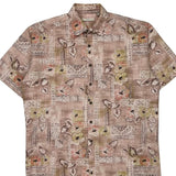 Campia Moda Floral Hawaiian Shirt - Large Multicoloured Cotton