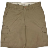 Dickies Cargo Shorts - 36W 11L Beige Cotton
