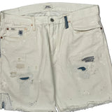 Polo By Ralph Lauren Denim Shorts - 34W 10L White Cotton
