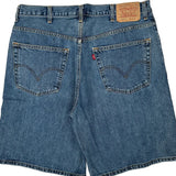 Levis Denim Shorts - 37W 10L Blue Cotton